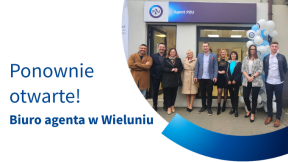 Ponownie otwarte! Biuro agenta w Wieluniu